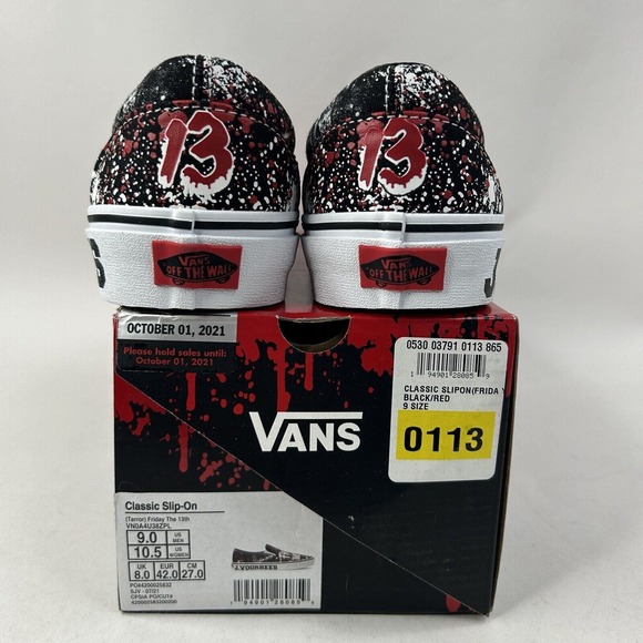 Vans x House Of Terror Slip-On “Friday The 13th" 2024 - Picture 3 of 5